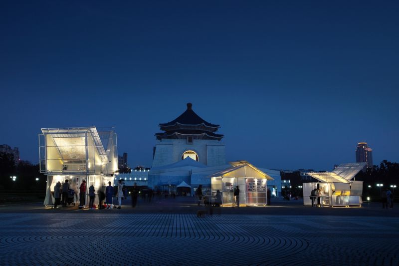 特別獎作品《溢遊建築—城市浮洲計畫》;圖片提供:忠泰建築文化藝術基金會