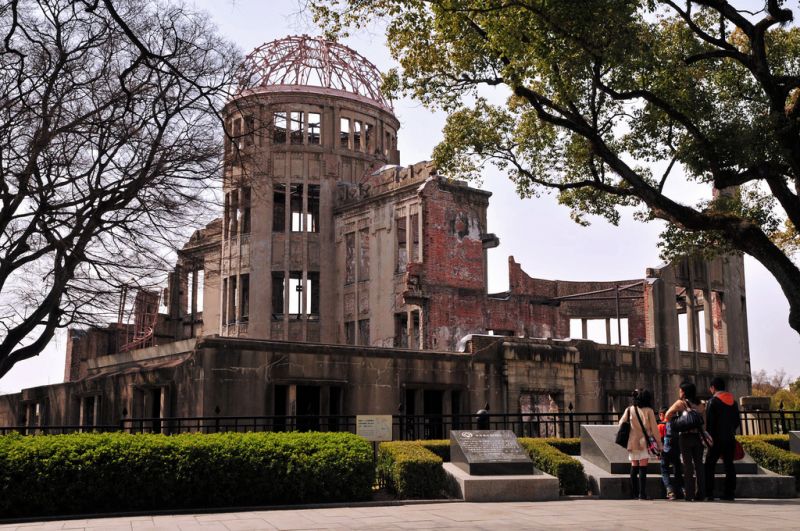 原爆圓頂館位於廣島和平紀念公園中。（圖片：flickr CC@m-louis）