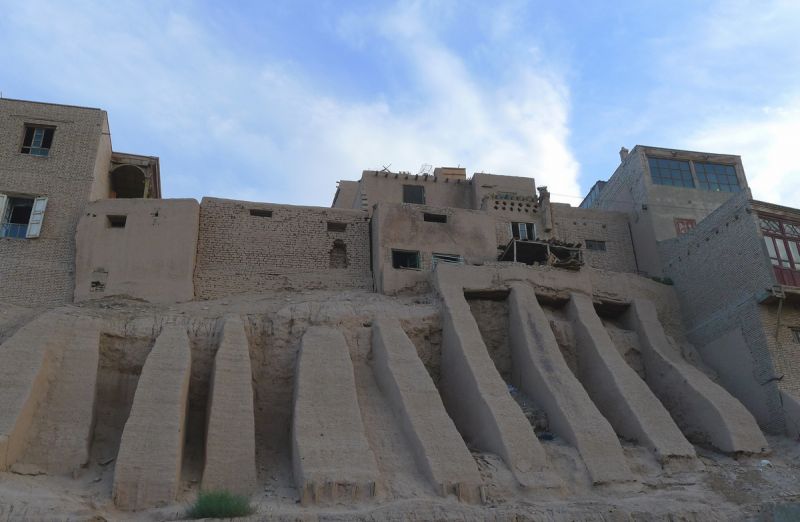 喀什地區_喀什老城區蓋在高台上的房屋(圖：欣傳媒圖庫)