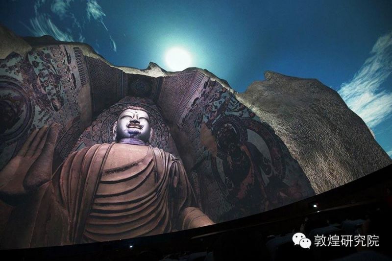 球幕電影『夢幻佛宮』以360度手法讓你看最震撼的莫高窟。