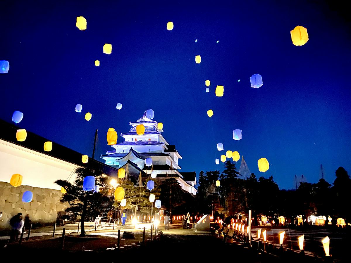 鶴之城會津繪蠟燭祭；照片提供／日本旅遊推廣中心?遊日本有限公司