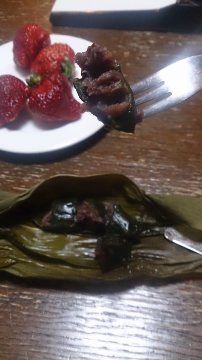 吃起來像紅豆麻糬。(photo by 阿福)