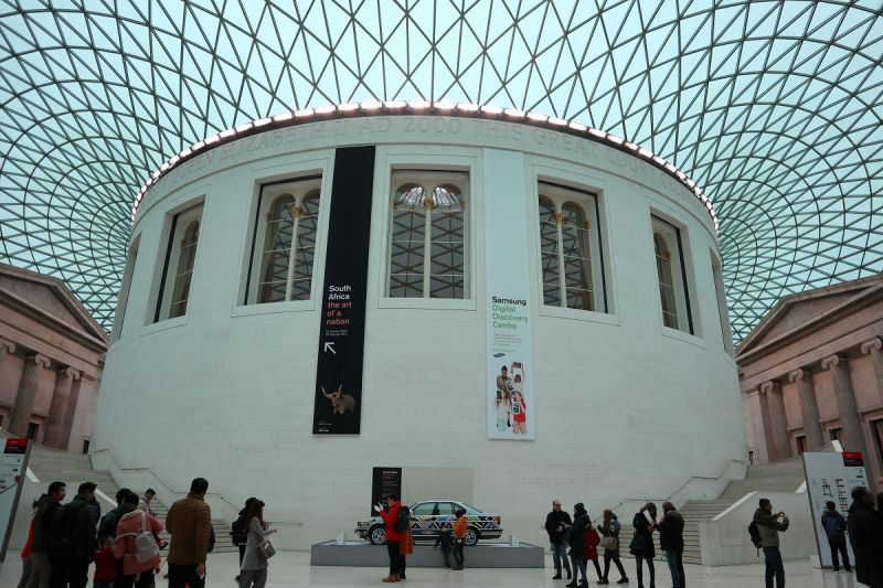 如果到倫敦只能參觀一個博物館，那大英博物館應該是大多數人的唯一選擇。（Photo｜許詩美）