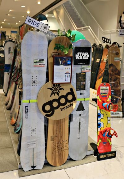 御茶水雪具店 ONE MAKE snowboard shop (欣傳媒採訪攝影,未經許可請勿引用)