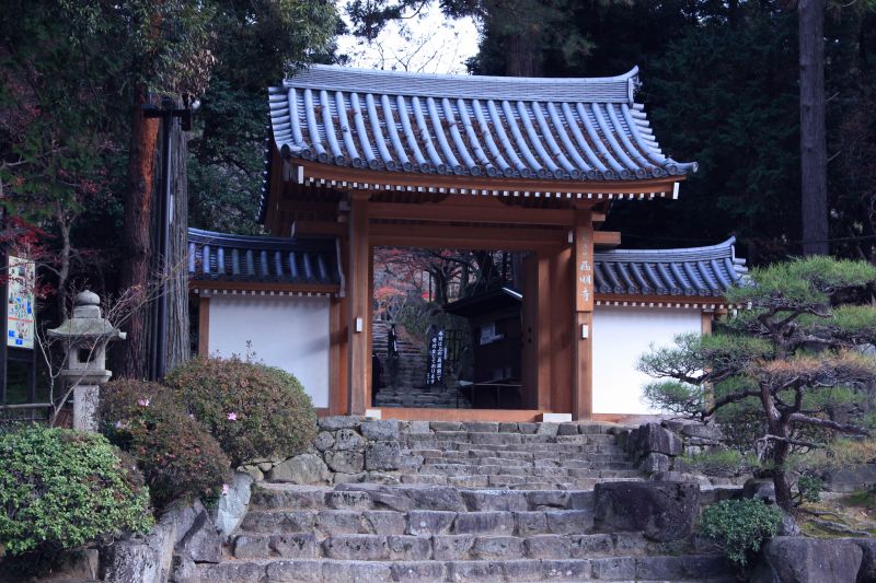 湖東三山的天台宗寺院之一的西明寺。圖攝/酸鼻子