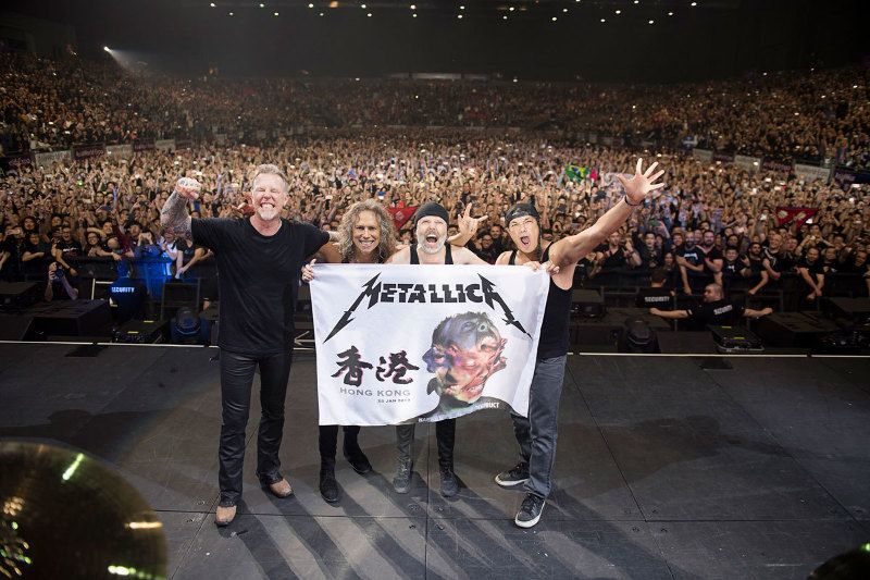 現場回顧:金屬狂人「Metallica 香港演唱會」