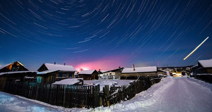 中國少見有極晝、極夜的地區-漠河北極村(圖片來源www.lis99.com)