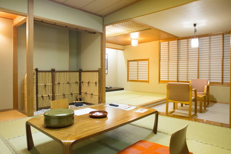 旅宿在駒ケ岳溫泉大飯店的和式套房。（圖片來源：蘇國輝）