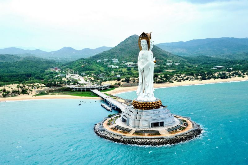 南山觀音(圖片來源─海南省旅遊局)