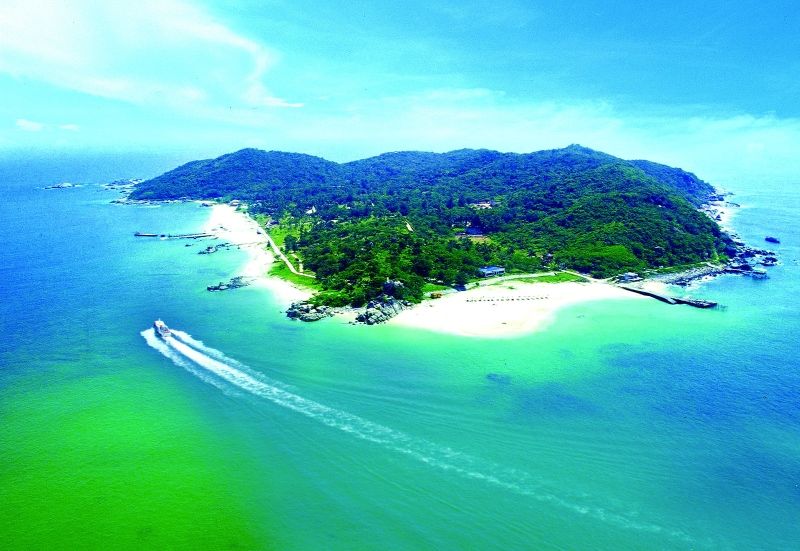 蜈支洲島(圖片來源─海南省旅遊局)