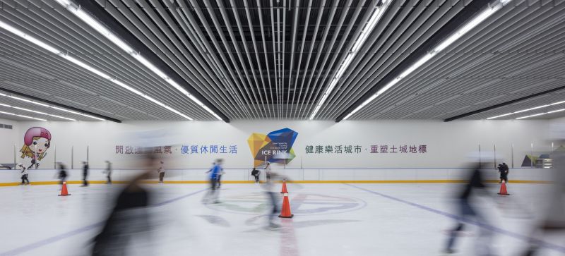土城國民運動中心;圖片提供/Q-Lab建築師事務所