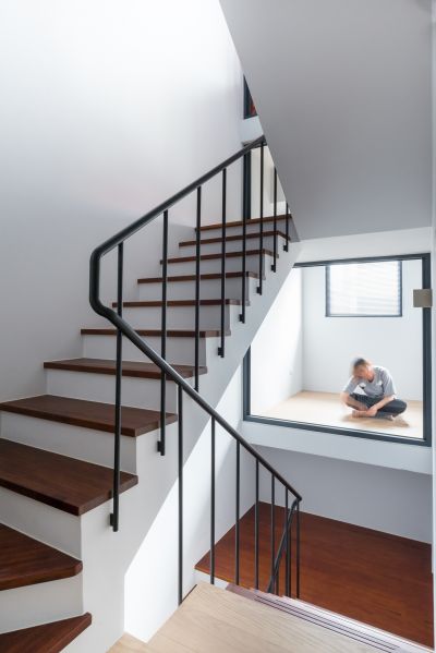 樓梯間;攝影:Studio Millspace 揅空間工作室/Lucas K. Doolan