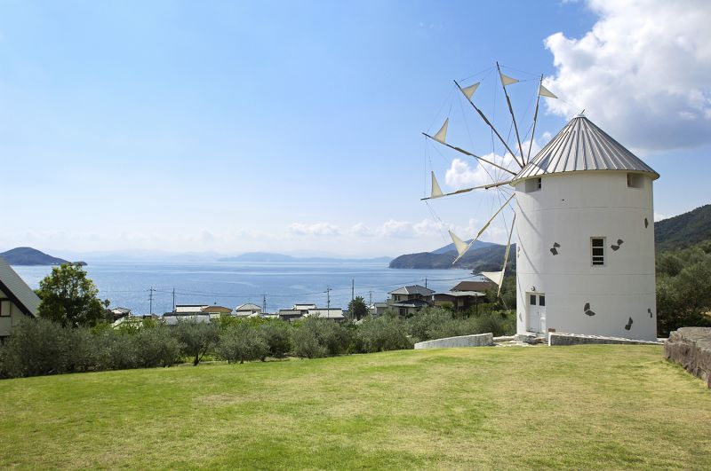 小豆島與希臘的米洛斯島締結為姊妹島,散發著濃濃地中海風情!(圖片來源:香川縣觀光協會)