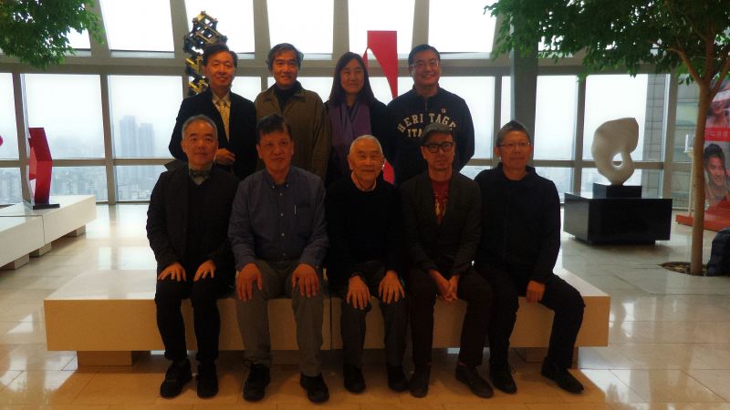 第九屆遠東建築獎，台灣評審與徐元智先生紀念基金會執行長黃茂德合照；攝影：王進坤
