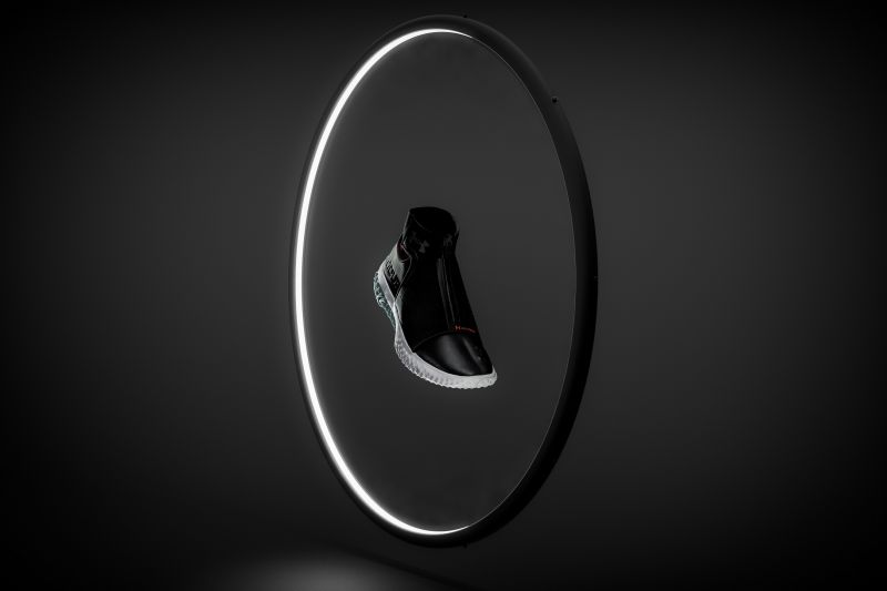 UA3D列印鞋ArchiTech Futurist 全台限量。(星裕國際股份有限公司提供)