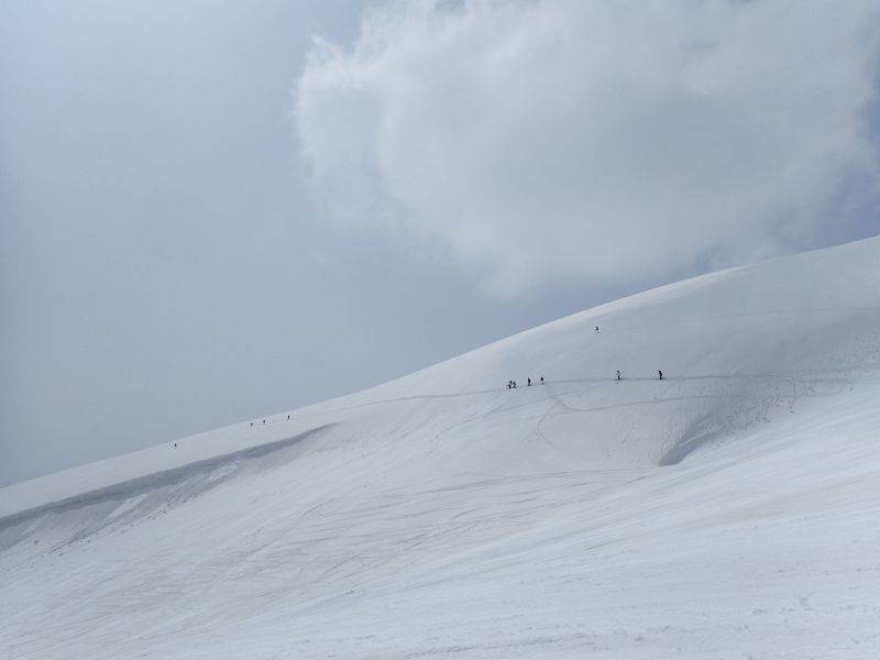 月山滑雪場 (娜塔蝦 攝)