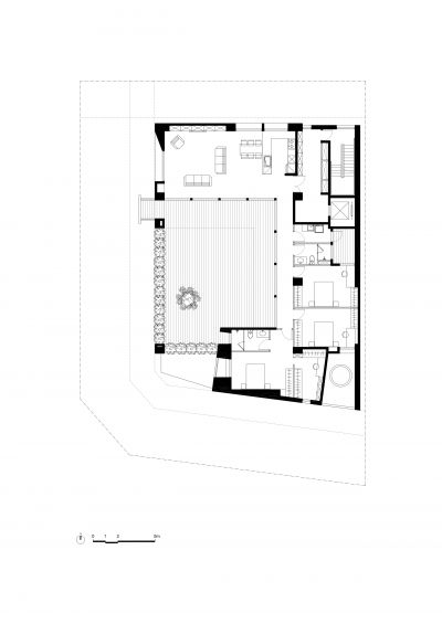 四層平面圖;圖面提供:張景堯建築師事務所