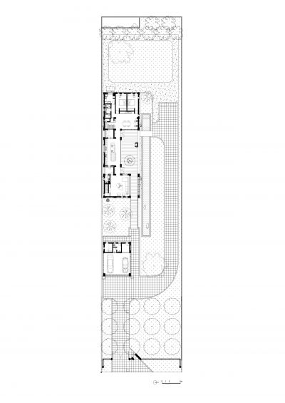一層平面圖；圖面提供：張景堯建築師事務所