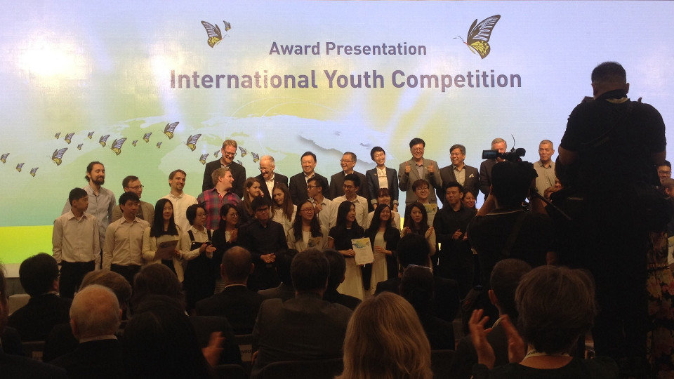 來自不同國家的團隊取得International Youth Competition優勝;圖片提供 / Annie Shao