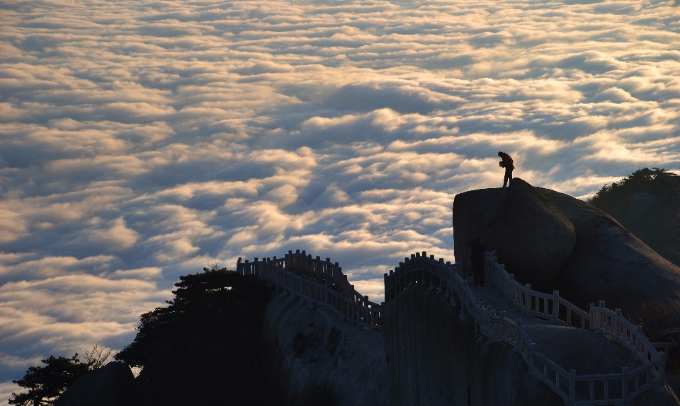 天柱山一景