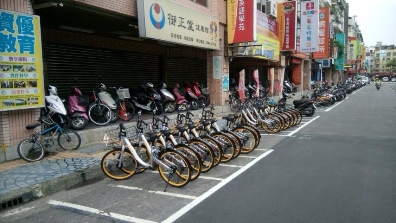 新北市新增六區機車停車位禁停obike 欣傳媒