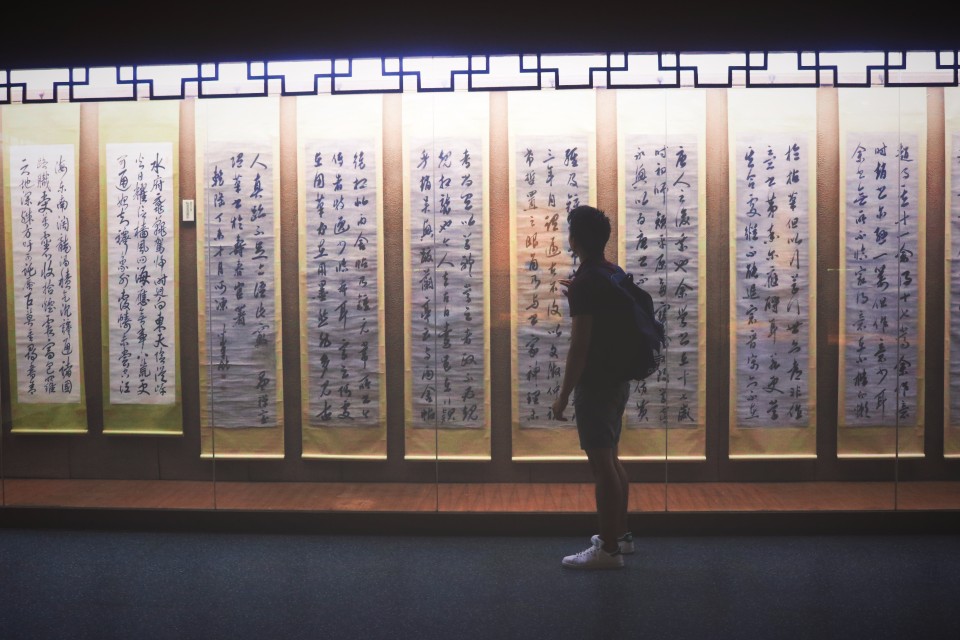 路過一段翰墨流芳(圖片來源:陳浪提供)