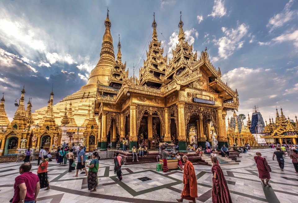 有佛塔之國美稱的緬甸，近乎85%人民皆篤信佛教，光是佛塔就有5萬多座之多。圖／韋琪提供