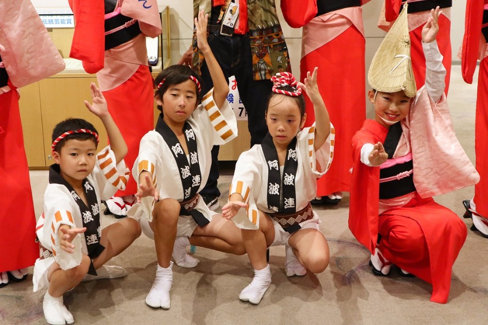 在這次表演中,年紀最小的舞者僅5歲。