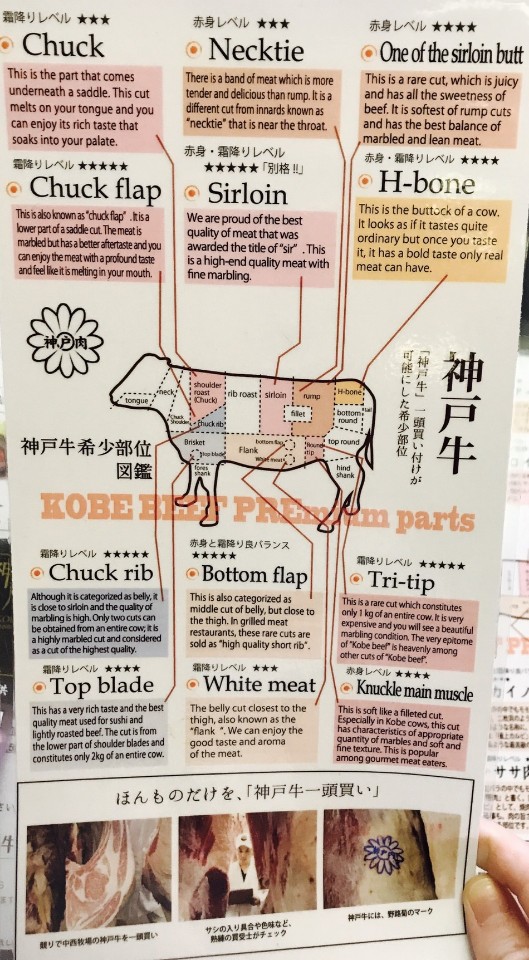 牛肉部位選擇圖/Eva小米提供