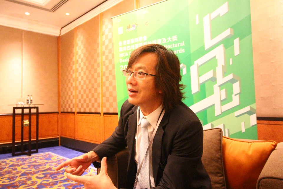 香港建築師學會原會長吳永順建築師;攝影/吳宜晏