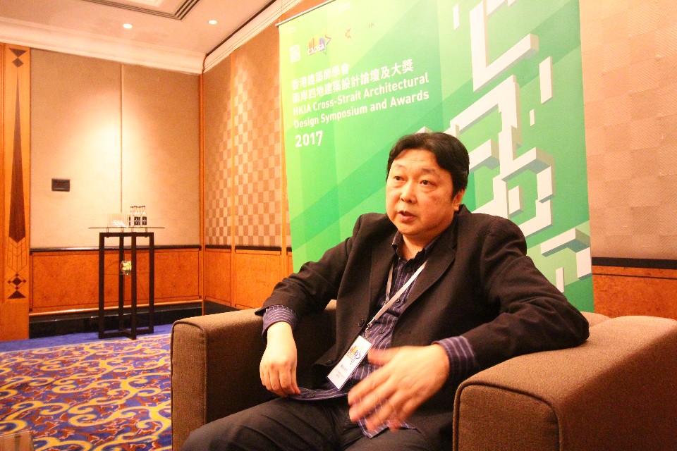 深圳大學建築設計研究院總建築師龔維敏教授;攝影/吳宜晏