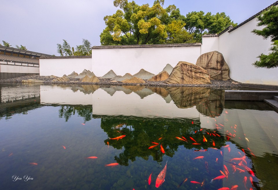 無論是小橋流水人家,還是姑蘇城外寒山寺,蘇州的人文即景總帶有一股味道。蘇州博物館/圖 鄭妍妍提供