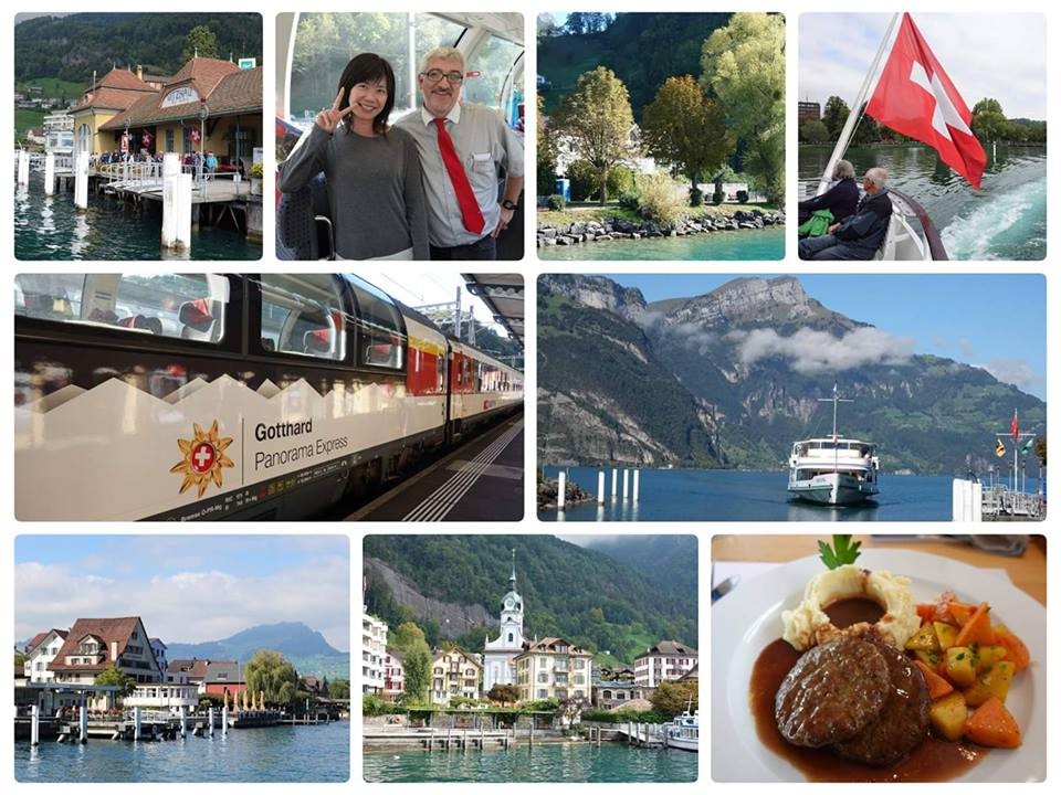 【瑞士自由行】聖哥達景觀列車Gotthard 經典列車路線 歡笑美景一整路
