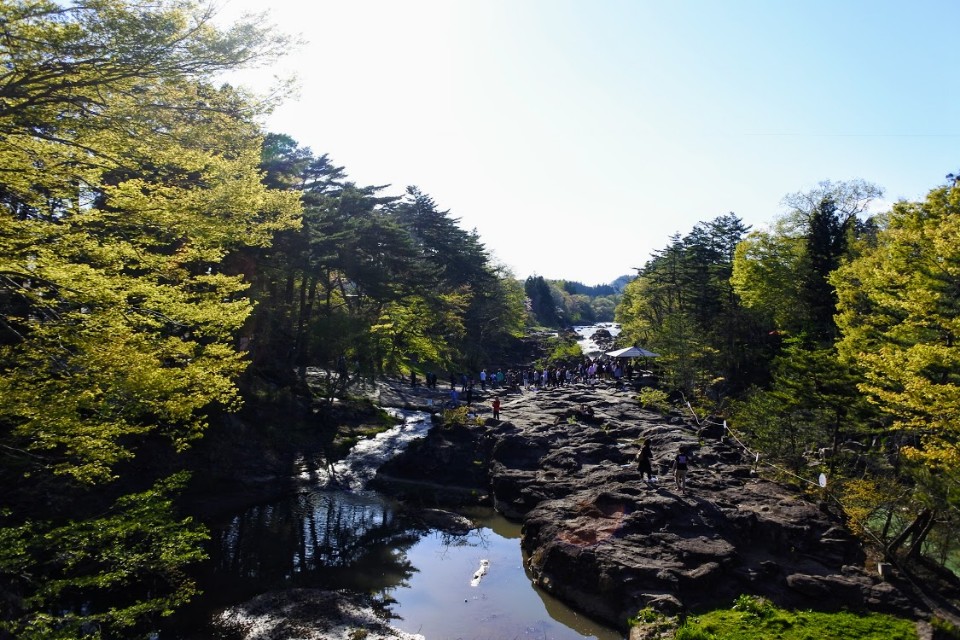 【旅遊】2019春遊日本東北 - 岩手「嚴美溪」飛天糰子秀神