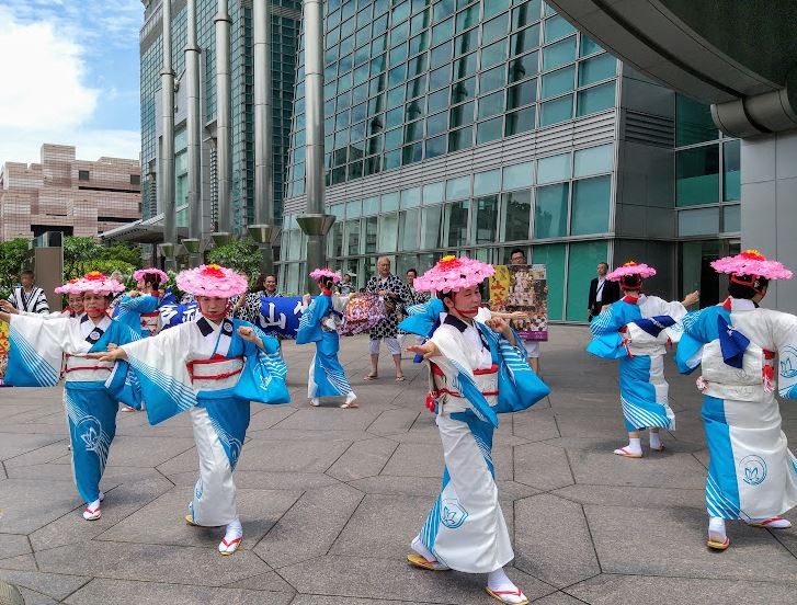 旅遊 日本 博多祇園山笠祭 來臺演出 不用出國即可感受福岡三大祭典之一 新增現場照片 花見團子玩耍趣 欣傳媒生活頻道