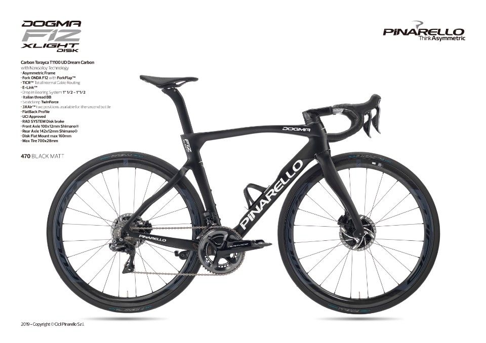 pinarello f12 black