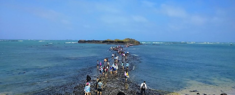 【旅遊】澎湖湖西小旅行 - 奎壁山見證台版「摩西分海」、跨海