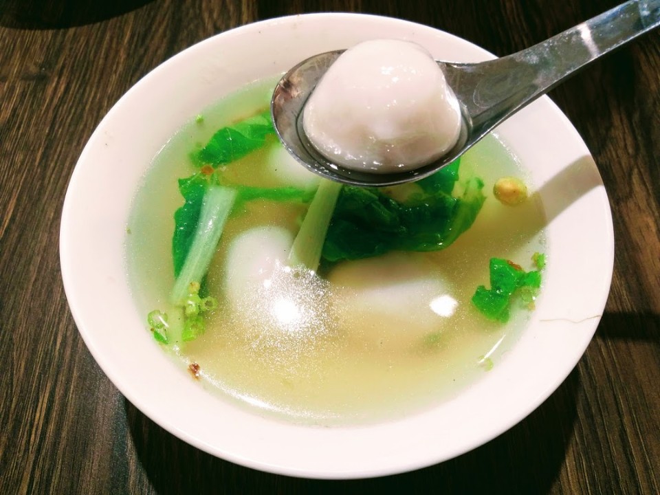 【美食】台北市通化街「蘇媽媽湯圓」，鮮肉湯圓搭青蔬、肉燥飯鹹