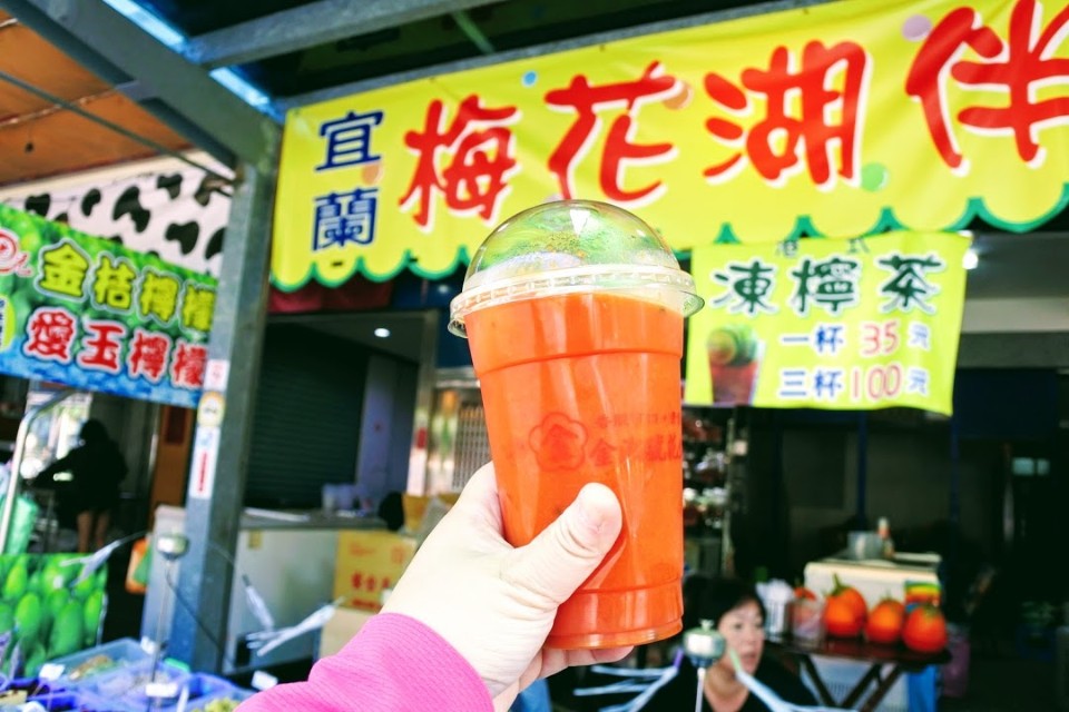 【旅遊】宜蘭「梅花湖」騎單車環湖趣，發現魯夫「惡魔果實」、吳