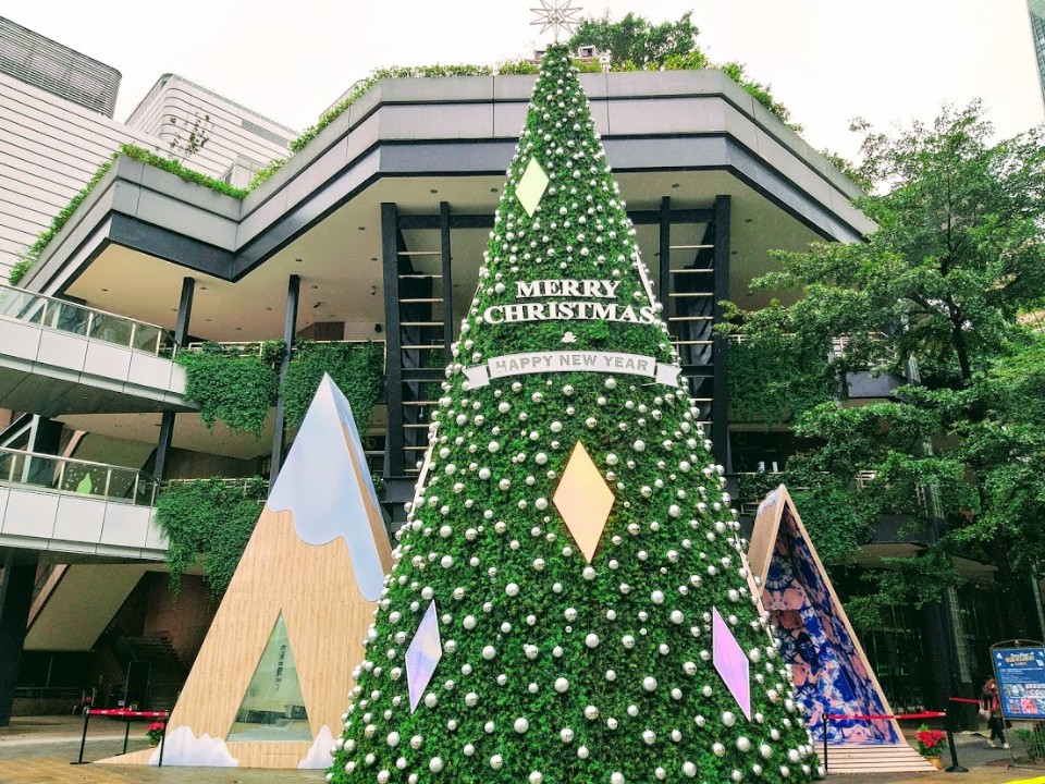 旅遊 台北市信義區 2019耶誕奇幻旅程 香緹大道 新光三越百貨耶誕點燈好浪漫 欣傳媒