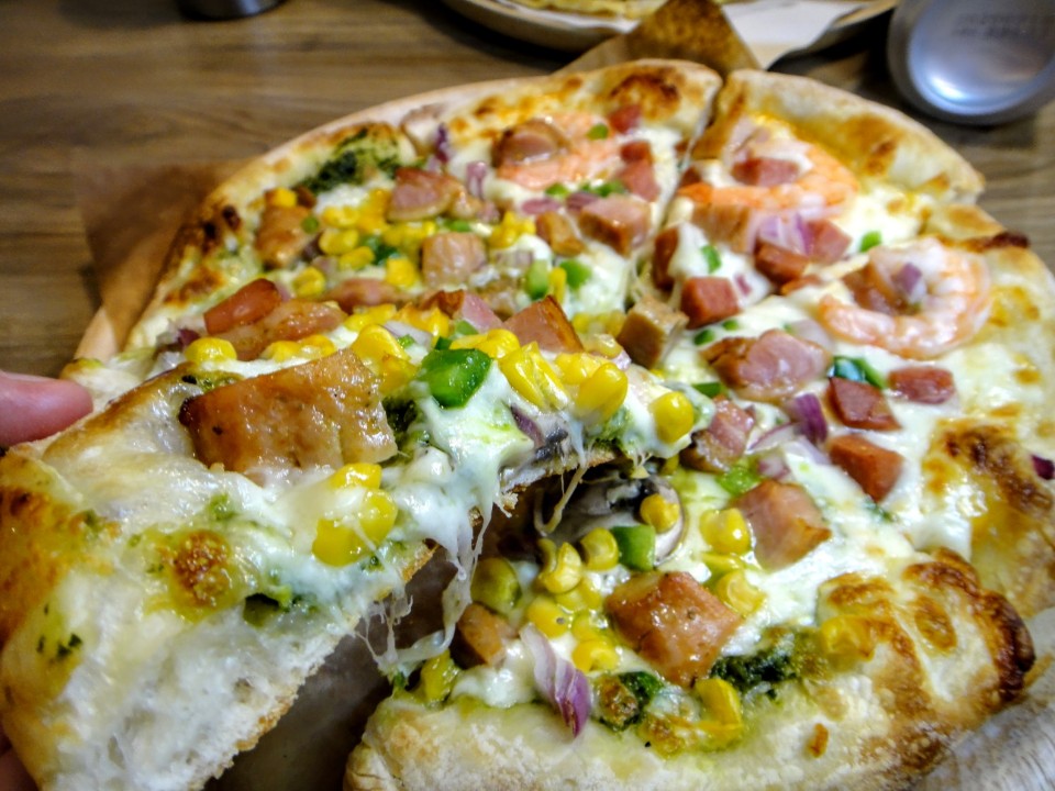【美食】「一個人的披薩」淡水手工披薩推薦，現做Pizza內用