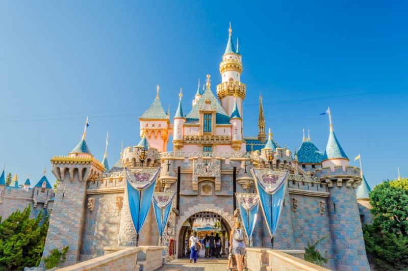 法國巴黎迪士尼睡美人城堡(圖片來源：欣傳媒資料庫)