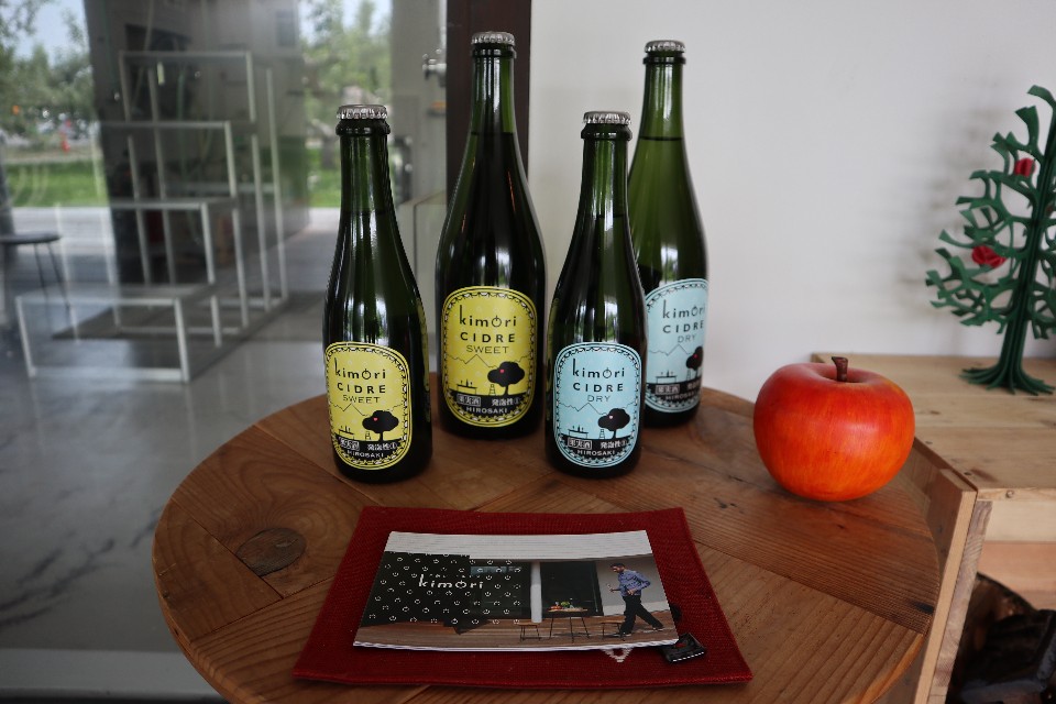 蘋果酒Kimori共分成Dry、Sweet兩種口感。