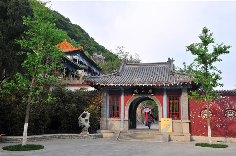 千佛山上最高的建築，也是濟南歷史最早的祠堂，相傳建於北魏年間。圖片來源：山東繁體旅遊網