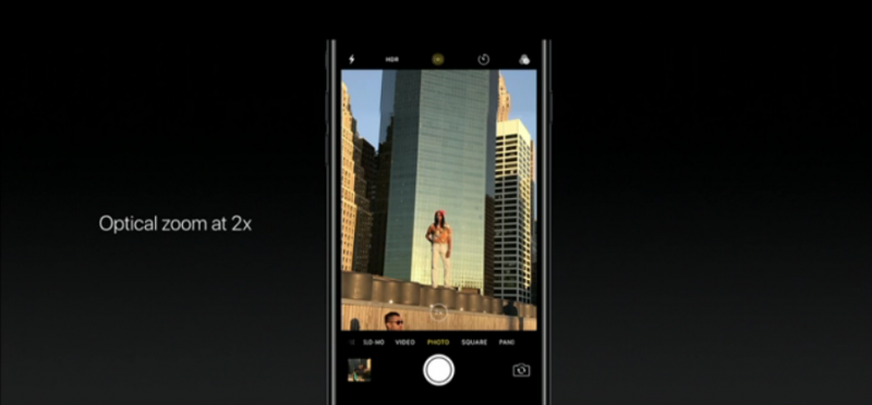 iPhone 7 Plus多了2 倍光學變焦 圖/翻攝自官網