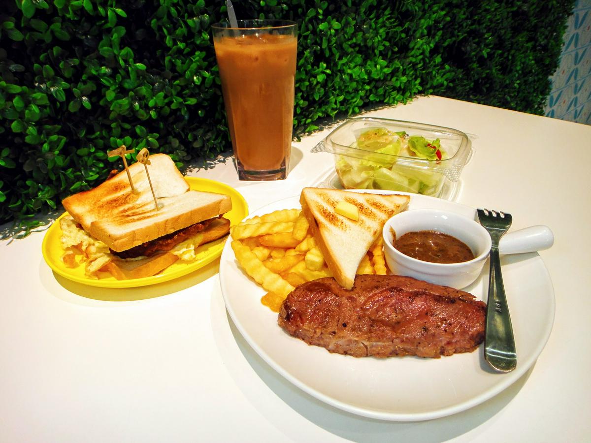 【美食】「翔點 馬來港式茶餐廳」豬扒、三文治，永和馬來西亞料