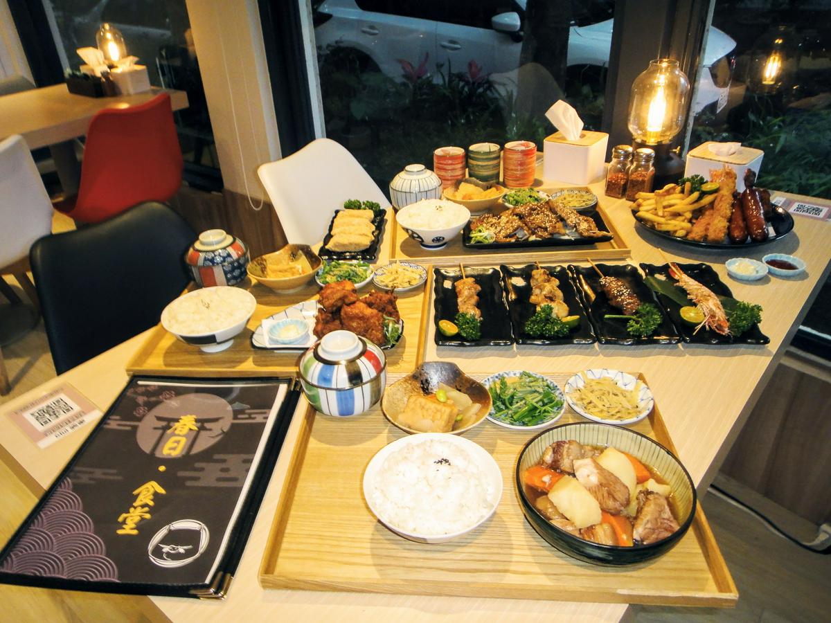 【美食】「春日．食堂」日式定食、丼飯、串燒，民生社區日式料理