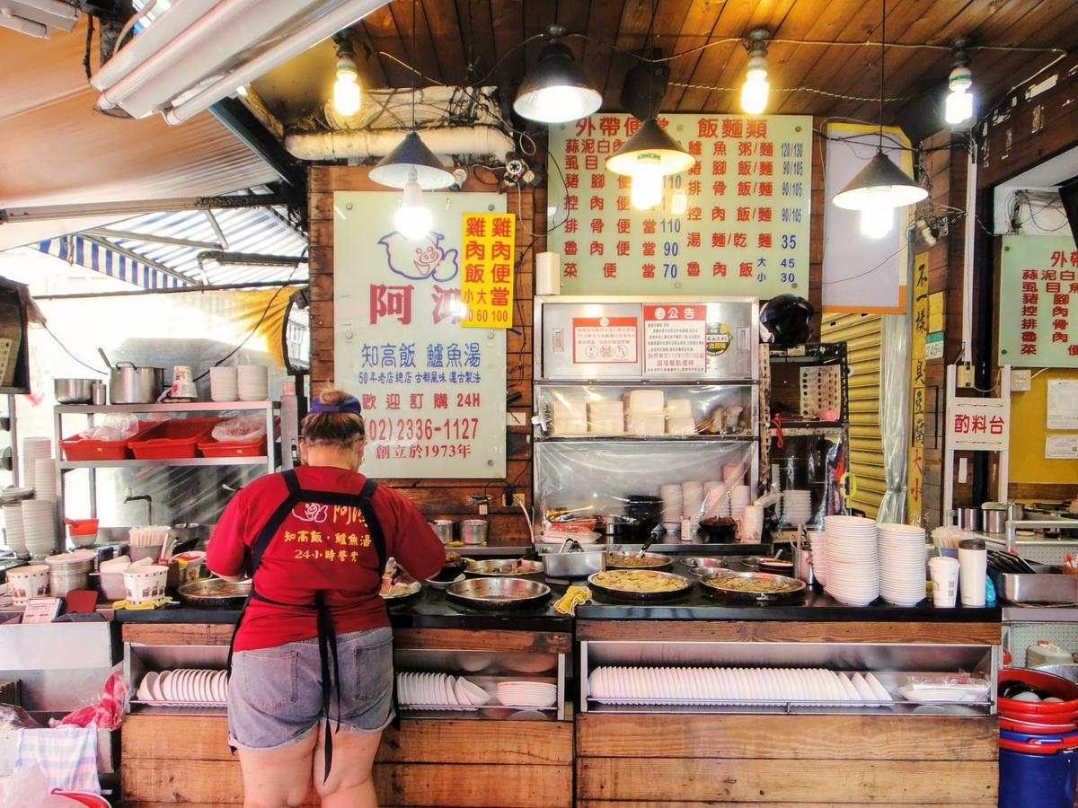 【美食】「阿鴻知高飯鱸魚湯」萬華魯肉飯、豬腳飯，24小時營業