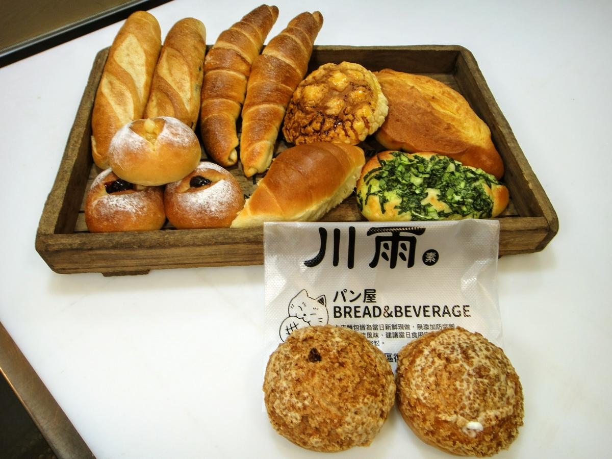 【美食】「川雨」鹽可頌、波蘿、蛋黃酥，大安區麵包店推薦、科技