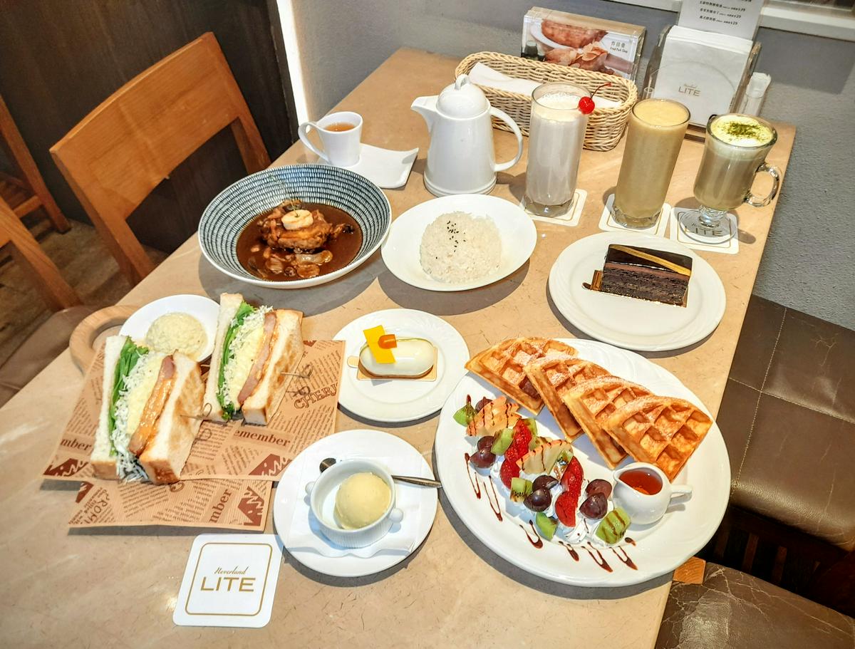 【美食】「Neverland LITE」下午茶甜點、三明治、